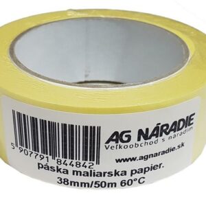 Páska maliarska pap 38mm/50m 60C 0924-P/DO | AGmajster.sk