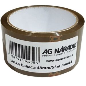 Páska baliaca 48mmx53m hnedá 301 | AGmajster.sk