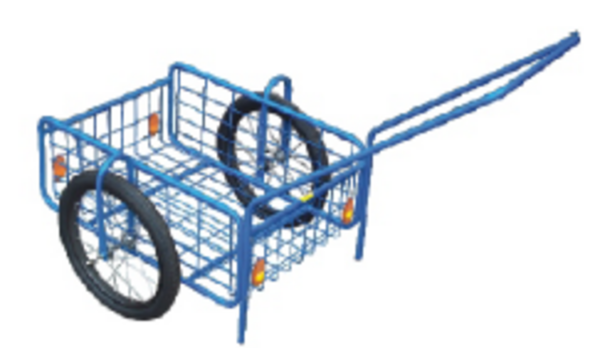 Vozík RDV-7 80kg nafukovacie kolesá výplet (Pegas) | AGmajster.sk