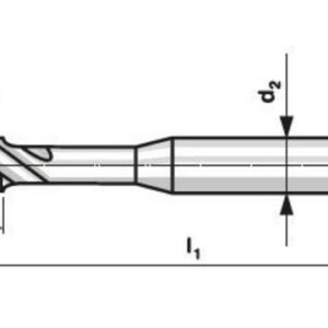 Závitník strojný brúsený so skrutkovými drážkami 35° PN83044 HSSE ISO1 M12 | AGmajster.sk