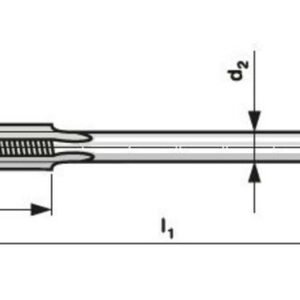 Závitník maticový PN8/3070 HSS 2N M3