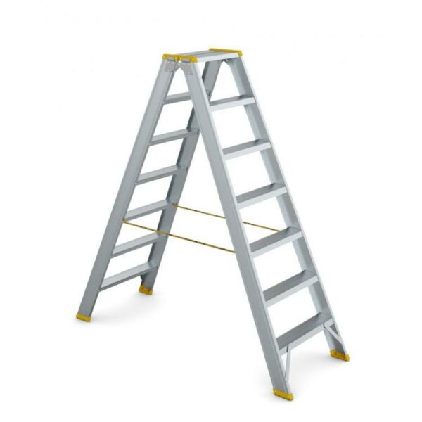 Rebrík schodíky obojstranné FORTE 2x8  1