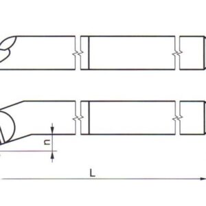 Sústužnícky nôž - vnútorný uberací 25x25 mm S 30 | AGmajster.sk
