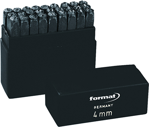 Format Sada písmen vyrážacích SH 8 mm | AGmajster.sk