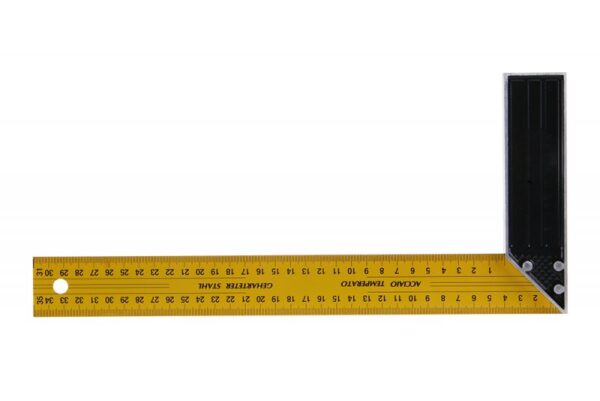 Uholník 350 mm žltý Hobby 14435 | AGmajster.sk