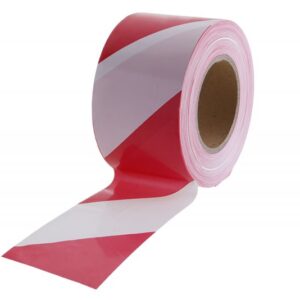 Páska výstražná 80mmx250 m červeno-biela 38948 | AGmajster.sk