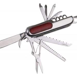 Nožík vreckový multifunkčný nerez 16226 | AGmajster.sk
