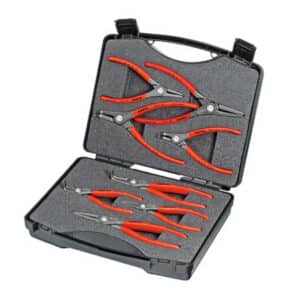 Knipex Sada kliešti 0021 25 segerové 8D v kufri 56290030 | AGmajster.sk