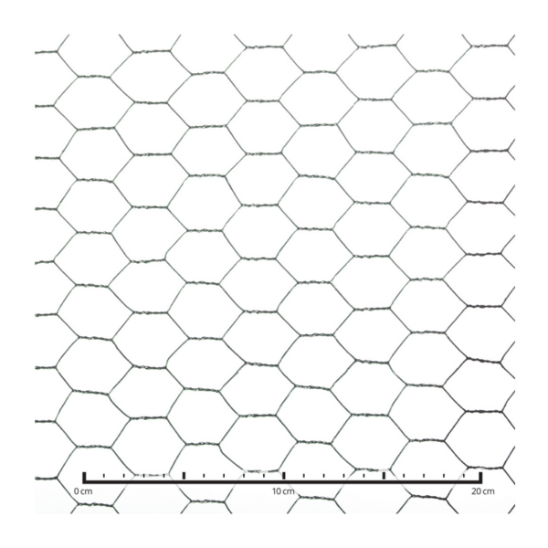 Pletivo hexagonálne poplastované 25