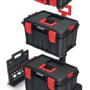Set kufrov na náradie a organizérom MODULAR SOLUTION 530x355x825 | AGmajster.sk