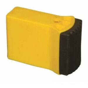 Pätka PVC pre stabilizátor rebríka Forte FS 6425 (P6425S) žlto-čierna | AGmajster.sk